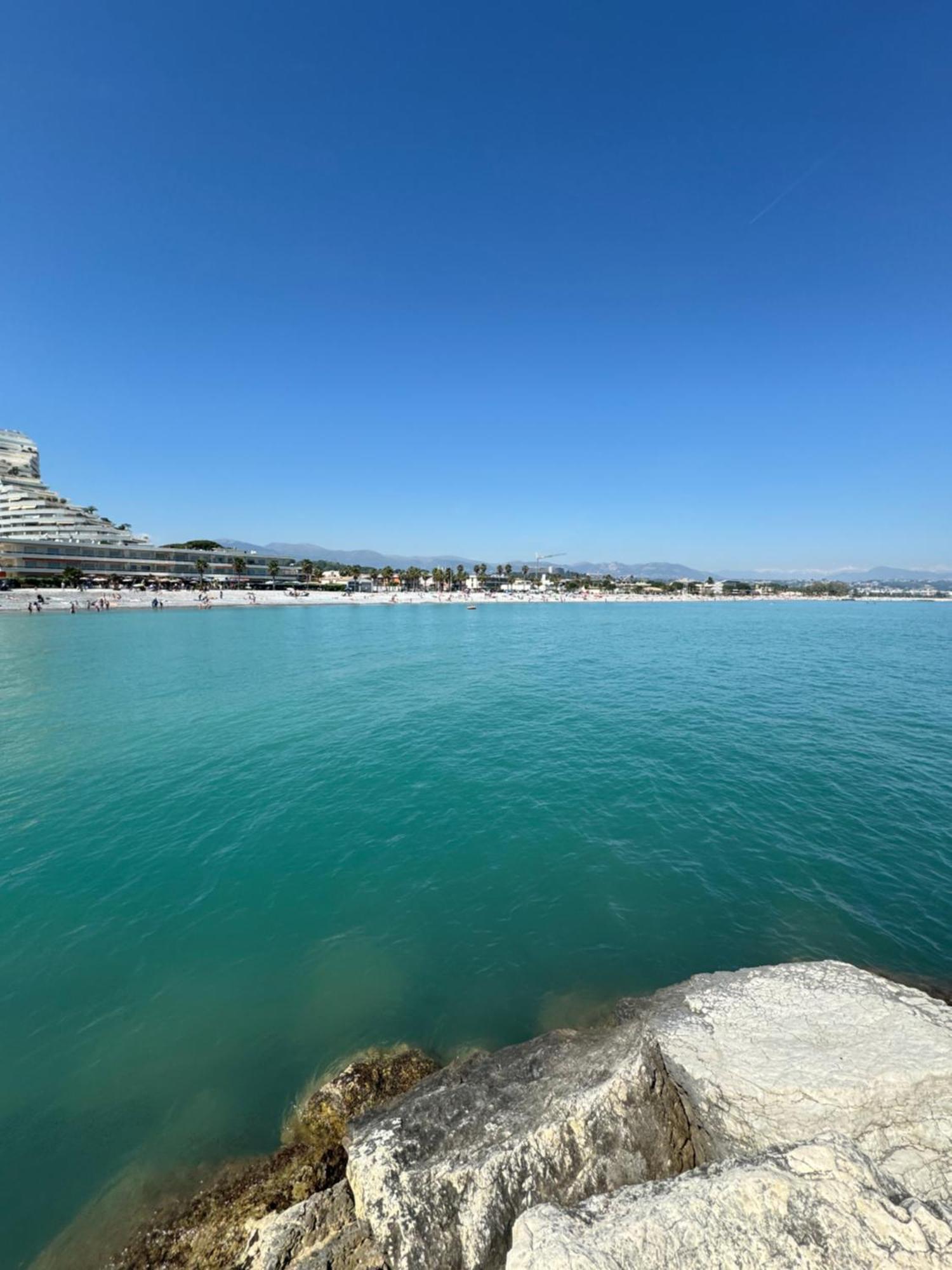 Appartemment Vue Mer Et Piscine Villeneuve-Loubet Εξωτερικό φωτογραφία